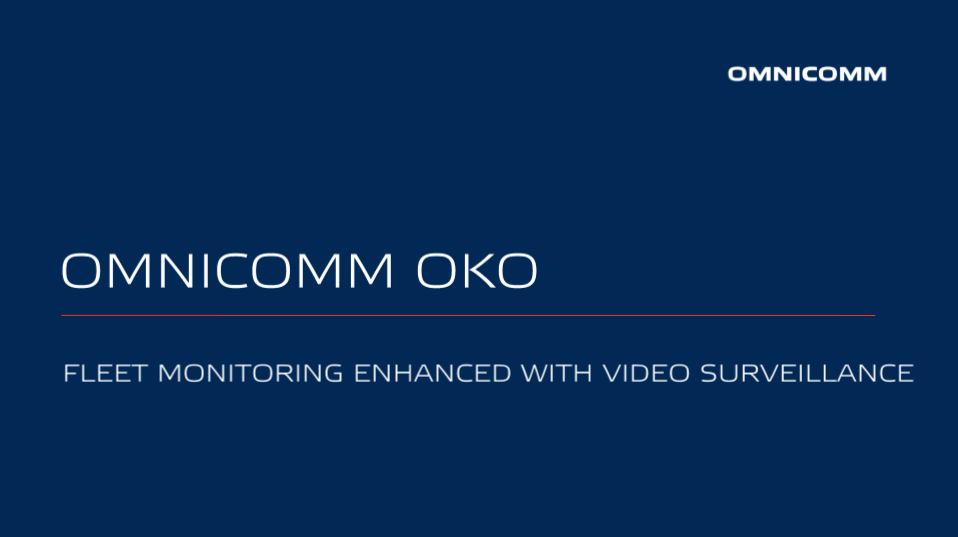 OMNICOMM OKO Video Monitoring GPS Tracker Presentation