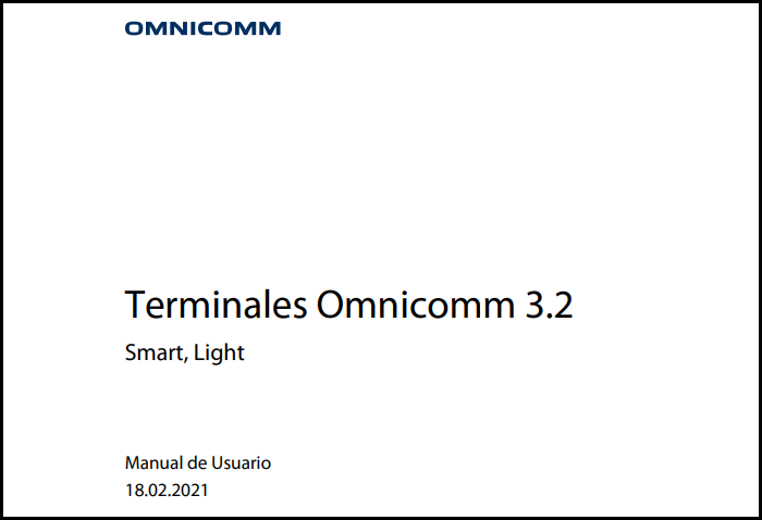 OMNICOMM Terminales 3.2 Manual de Usuario