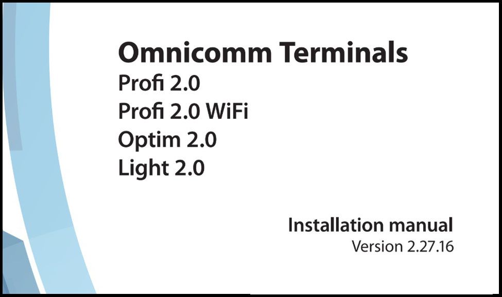 OMNICOMM Series 2 GPS Trackers Installation Manual