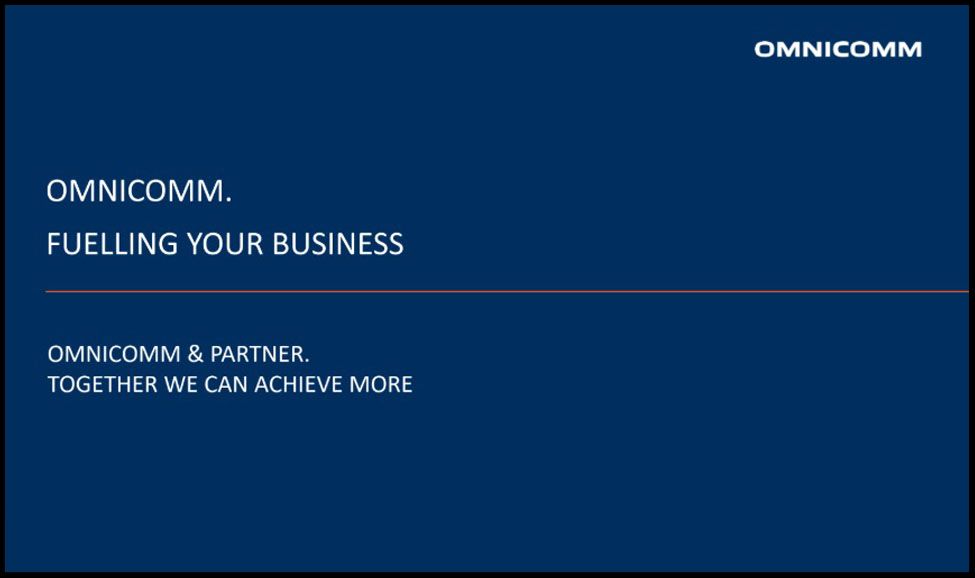 OMNICOMM. Partner  Presentation