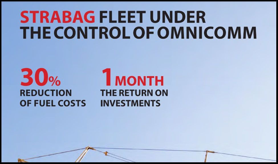 Strabag Fleet under OMNICOMM Control. Case Study