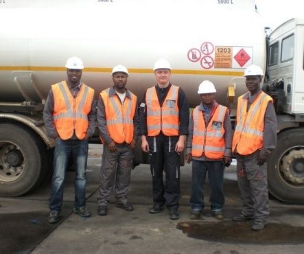 LLS sensors installation in Mozambique