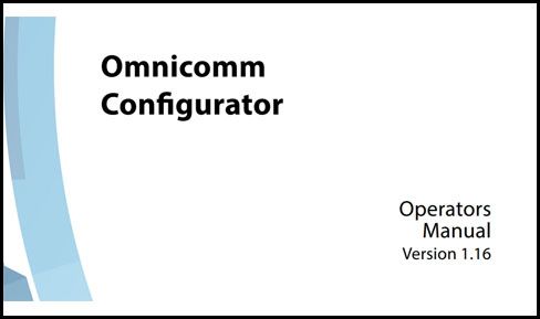 OMNICOMM Configurator Operators Manual