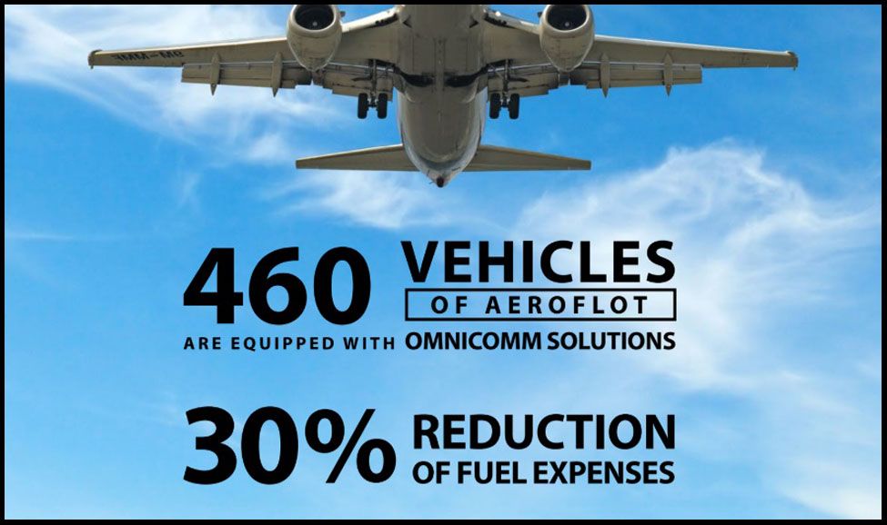 Aeroflot Ground Transportations Optimized with OMNICOMM Support. Case Study