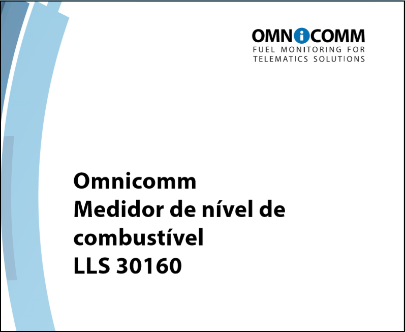OMNICOMM Medidor de nível de combustível LLS 30160 Folha de dados